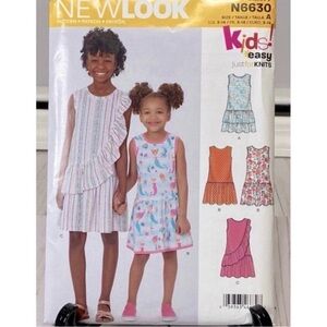 ⭐️5 for $28⭐️ NEW New Look N6630 Kid’s Sewing Patterns UNCUT
